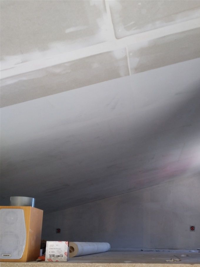 10/4 Loft klart för målning