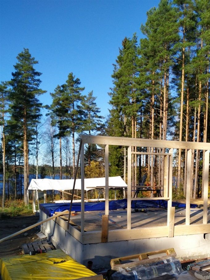 23/10 första sektionen på plats